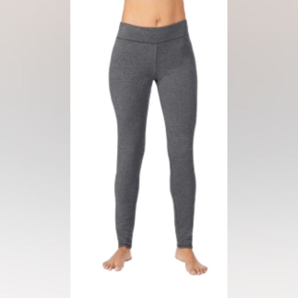 NWT Cuddl Duds Heather Gray Ultra‎ Cozy Soft Leggings Women's Size XL - Picture 3 of 12